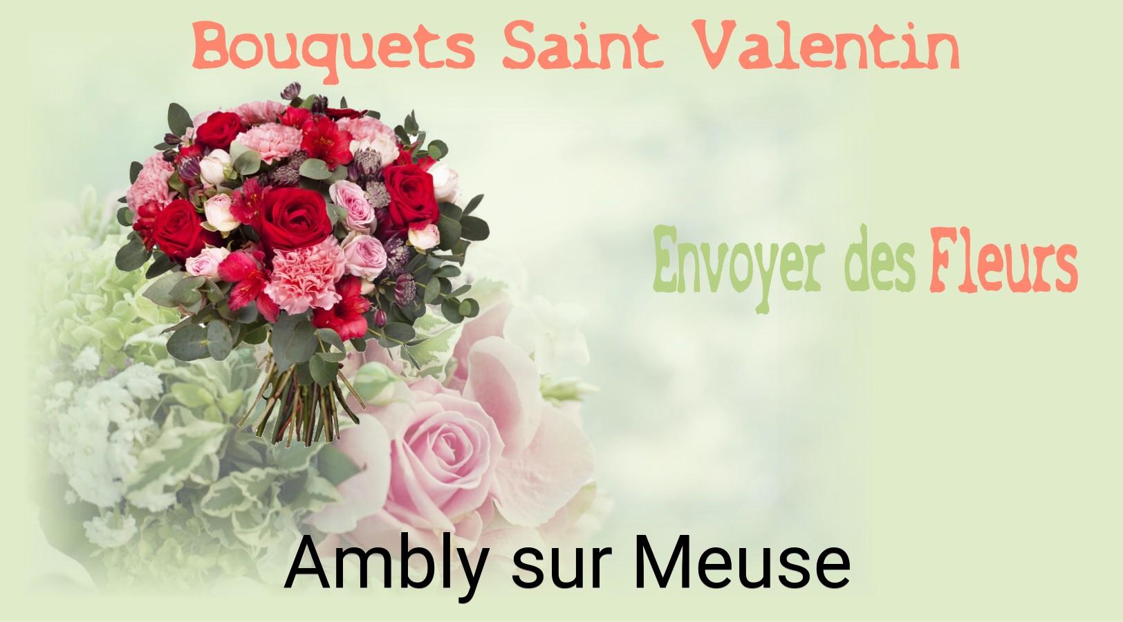 Roses de Saint-Valentin livrées à Ambly-sur-Meuse